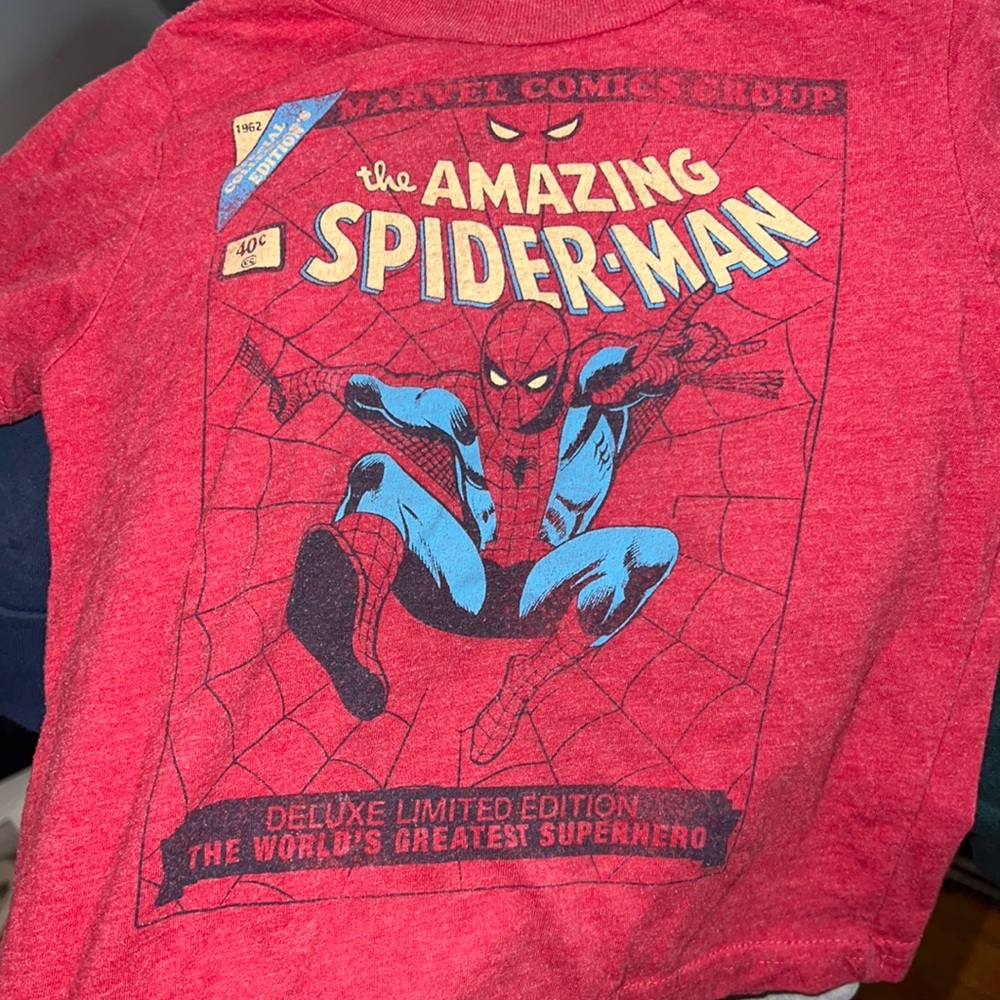 Toddler Spiderman T Shirt